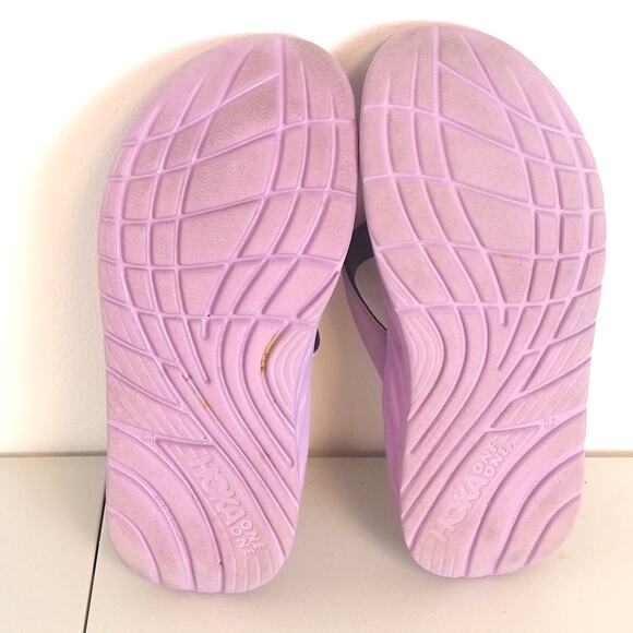 Hoka One One Sandals Women's Size11 Purple Comfort Casual Thong Flip Flops - Picture 8 of 10